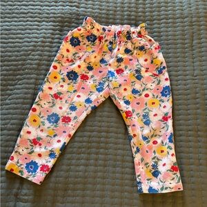 Floral Print Baby Pants
